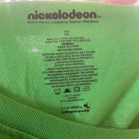 Patrick star Christmas T-shirt by Nickelodeon, women’s  2 XL - Picture 4 of 4